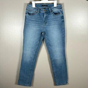 Boston Proper Size 8 Light Wash Straight Leg Jeans